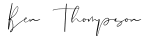 Ben Thompson Signature
