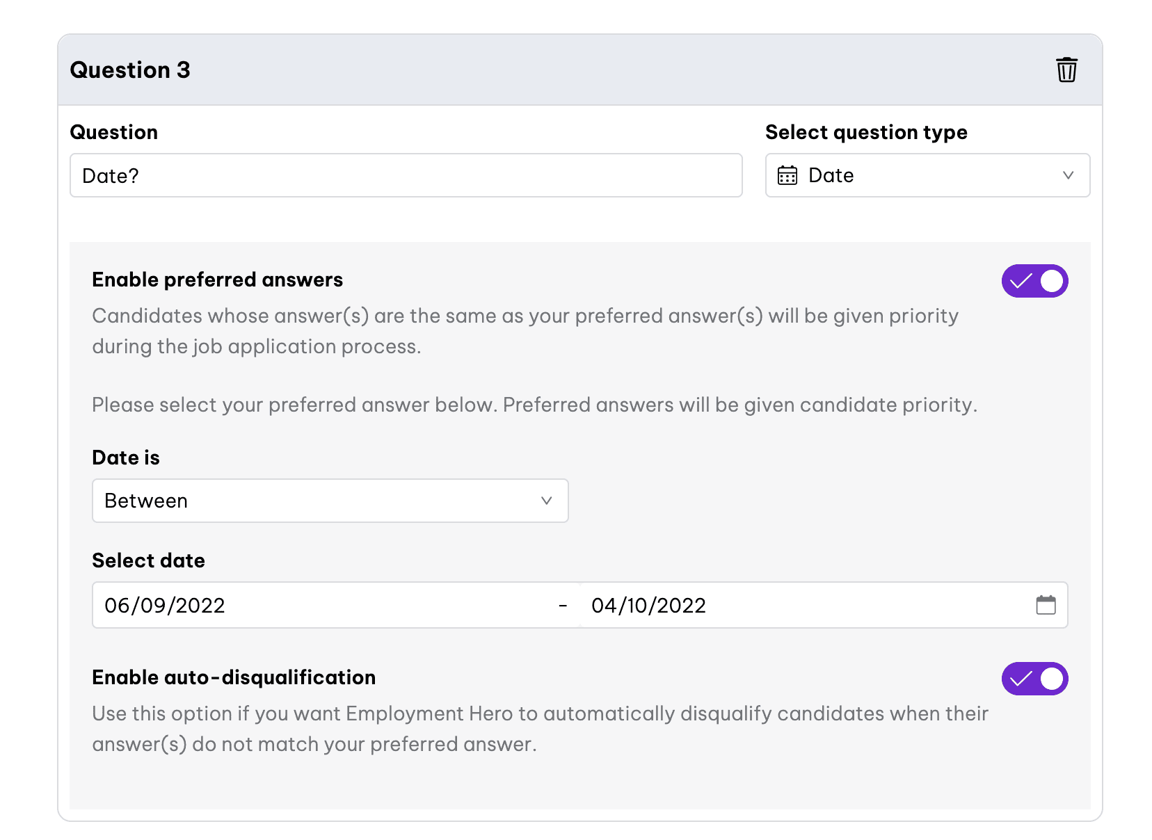 Pre screening - Product Update August 2022