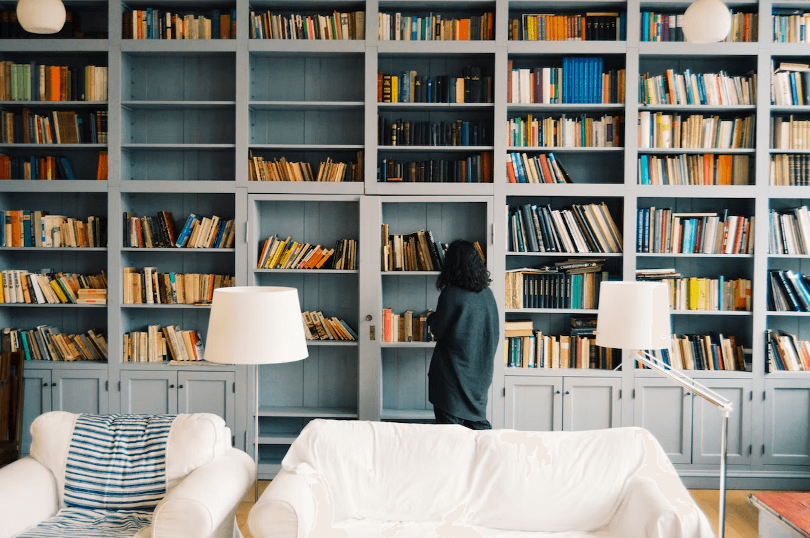 Blue library