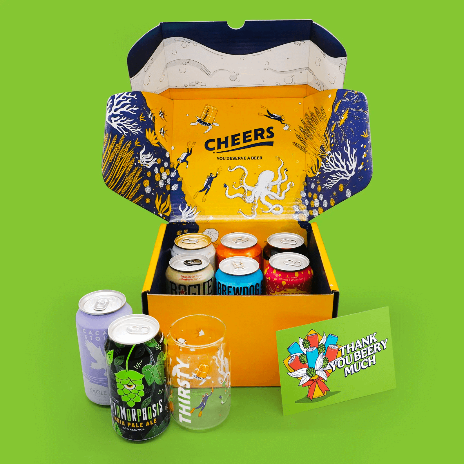 Craft beer gift box