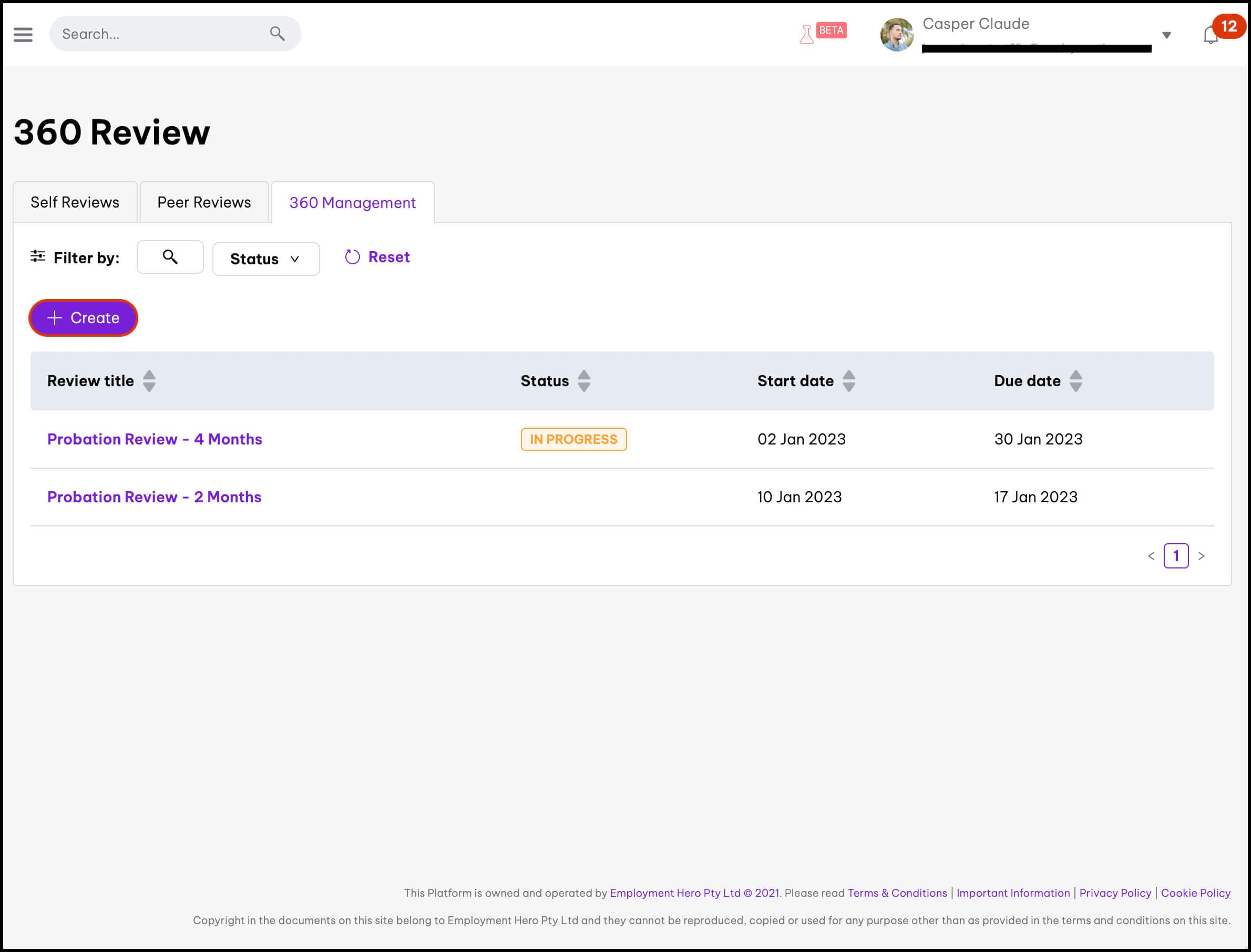 360 degree reviews - getting started